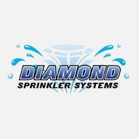 Logo design for Diamond Sprinkler Systems Columbia Falls Montana