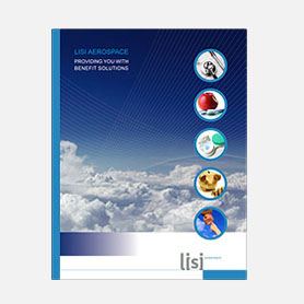 Employee benefits brochure design for Lisi Aerospace