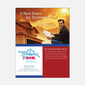 Magazine ad design for Remax Kalispell Montana